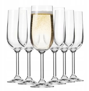 GLASS CHAMPAGNE GEMA 6PCS 1