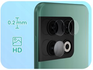3-PAK Szkło Na Aparat Do OnePlus 10 Pro (Hartowane, Ochronne, Na Obiektyw) 2