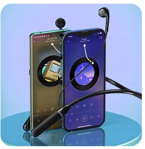 Sportowe słuchawki Douszne Bluetooth Devia Kintone Neck 4