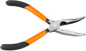 Szczypce wydłużone wygięte 160 mm 5