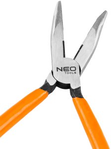 Szczypce wydłużone wygięte 160 mm 7