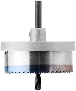 Otwornice do drewna 26 - 63 mm, h 25 mm zęby hartowane, zestaw 7 szt. 7