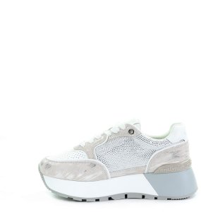 GOE Damskie sneakersy srebrne RR2N4068 SILVER 39 5