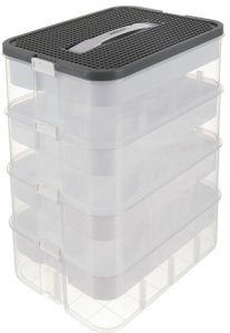 Kruzzel Pudełko na klocki- 3 poziomy 25757 12