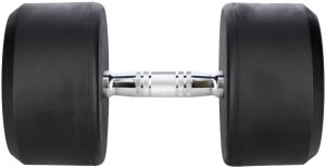 UnderFit Hantla gumowana 40 kg do ćwiczeń siłowych fitness 2
