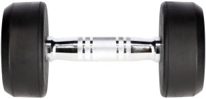 Hantla gumowana 7 kg UNDERFIT do ćwiczeń siłowych fitness 2