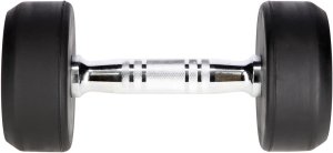 Hantla gumowana 4 kg UNDERFIT do ćwiczeń siłowych fitness 2