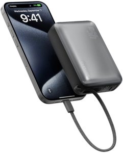 4smarts Powerbank Enterprise Compact 20000mAh 45W, spacegrau 3