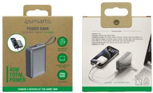 4smarts Powerbank Enterprise Compact 20000mAh 45W, spacegrau 8