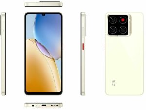 ZTE Blade A56 - 4G Smartphone - Dual-SIM - RAM 4 GB / Interner Speicher 64 GB - microSD slot - 6.75" - 1600 x 720 Pixel (90 Hz) - Triple-Kamera 13 MP, 0.08 MP, 0,08 MP - front camera 8 MP - floating gold 6