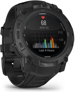 Zegarek sportowy Garmin Instinct 3 AMOLED Tactical Edition - 50mm Czarny (010-03020-50) 8