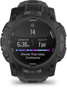 Zegarek sportowy Garmin Instinct 3 AMOLED Tactical Edition - 50mm Czarny (010-03020-50) 2