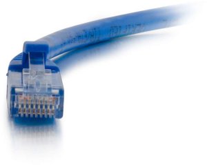 Kabel / 1 m Blue CAT6 PVC Snagless UTP Patch 3