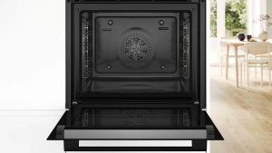 Bosch Oven | HBA272BB3 | 71 L | Electric | Pyrolysis/Hydrolytic | Touch control | Height 59.5 cm | Width 59.4 cm | Black 3