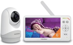 HELLOBABY kūdikių monitorius, 6" 1