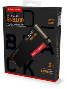 Dysk SSD SanDisk SN8100 2TB M.2 2280 PCI-E x4 Gen5 NVMe (WDS200T1X0M) 6