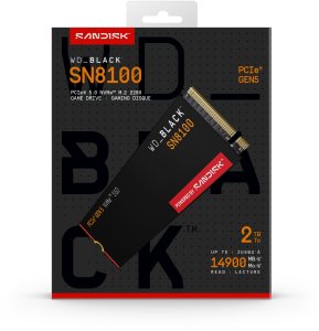 Dysk SSD SanDisk SN8100 2TB M.2 2280 PCI-E x4 Gen5 NVMe (WDS200T1X0M) 8