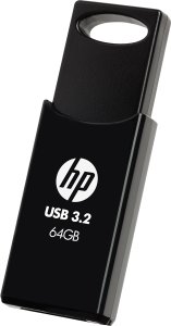 Pendrive HP 64GB 712w Black USB 3.2 Flash Drive 6