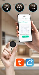 Climative AC-S18 Pilot Smart WiFi IR Tuya Smart Life  steruj klimatyzatorem i TV z aplikacji 4