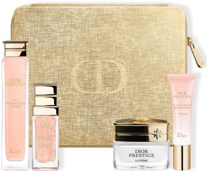 Prestige Discovery Set Set Christian Dior: Prestige La Micro, Balancing, Lotion, For Face & Neck, 30 ml + Prestige Le Micro-Serum de Rose, Regenerating, Eye Serum, 7 ml + Prestige La Creme, Repairing, Cream, For Face, 15 ml For Women 1