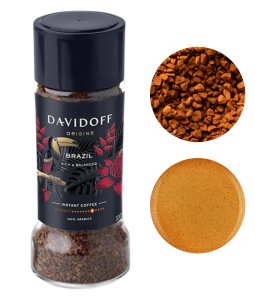 Davidoff Origins Brazil instant kawa rozpuszczalna 100g 1