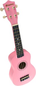 SUPRIMO UK21 PK ukulele sopranowe 21"" różowe drewn 4