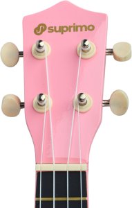 SUPRIMO UK21 PK ukulele sopranowe 21"" różowe drewn 6