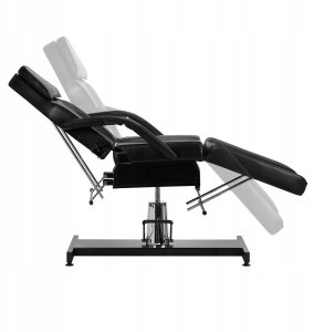 Fotel kosmetyczny Sillon hydrauliczny v2 210 czarny 13