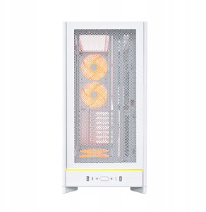 Montech HS01 PRO PC-Gehuse, Midi-Tower, ATX, aRGB, Tempered Glass - wei 4