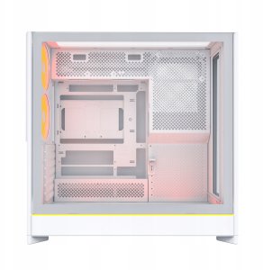 Montech HS01 PRO PC-Gehuse, Midi-Tower, ATX, aRGB, Tempered Glass - wei 5