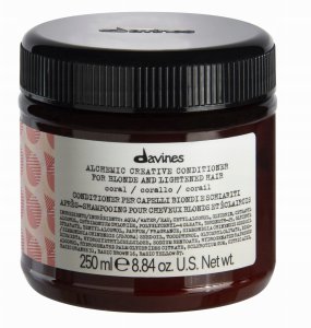 Davines , Alchemic, Hair Colour Conditioner, Coral, Enhances Color Vibrancy, 250 ml For Women 3