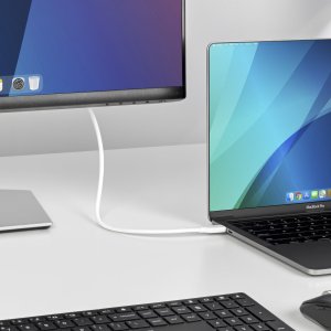 StarTech CDP2DP2MBW adapter kablowy 1,9 m DisplayPort USB Type-C Biały 6