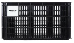 Basil Kosz na kierownicę/bagażnik BASIL BICYCLE CRATE L, 40L, recycled synthetic, black (NEW) 2