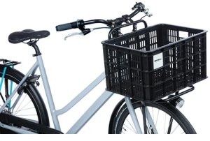 Basil Kosz na kierownicę/bagażnik BASIL BICYCLE CRATE L, 40L, recycled synthetic, black (NEW) 4