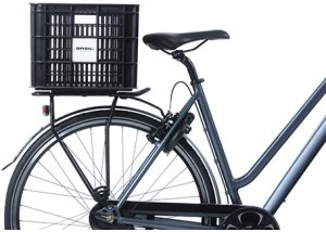 Basil Kosz na kierownicę/bagażnik BASIL BICYCLE CRATE L, 40L, recycled synthetic, black (NEW) 5