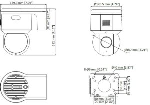 Kamera IP HikVision DS-2DE3A404IWG-E PL 2