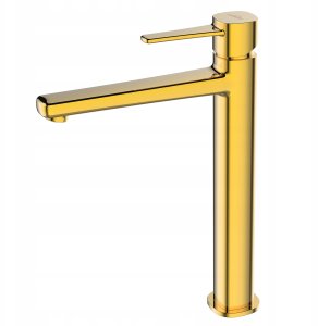 Bateria umywalkowa Invena bateria umywalkowa wysoka Neri, czarny BU-01-W04-L 5