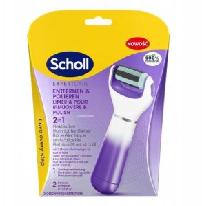 Scholl Scholl Expert Care 2-in-1 File & Smooth Electronic Foot File elektrický pilník 1 ks 1