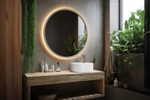 Invena bateria umywalkowa Neri Plus, miedź BU-P1-014-L 2