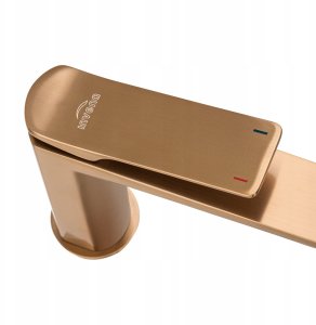 Invena bateria umywalkowa Neri Plus, miedź BU-P1-014-L 5