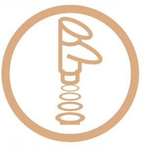 Invena bateria umywalkowa Neri Plus, miedź BU-P1-014-L 8