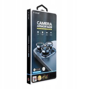 Szkło szafirowe X-ONE na obiektyw aparatu Camera Armor Pro - do iPhone 16e (SE 4 2025) 1