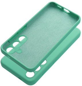 Futerał SILICONE 2mm do OPPO Reno 13 FS 5G miętowy 1