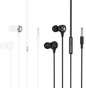 Słuchawki Hoco Słuchawki przewodowe douszne Jack 3,5 mm M116 białe 3