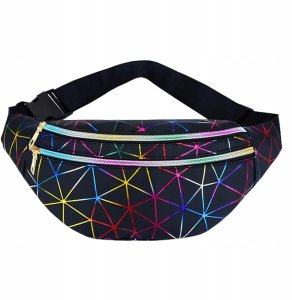 Torebka nerka regulowana RC-K-1070 czarna 2