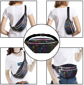 Torebka nerka regulowana RC-K-1070 czarna 8