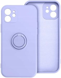 Futerał SILICONE RING do XIAOMI Redmi Note 14 4G (GLOBAL - 164,84mm x 78,15mm x 8,16mm) fioletowy 3