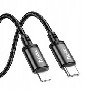 Kabel USB Hoco USB-C - Lightning 2 m Czarny 4