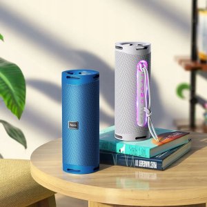 Głośnik Hoco Głośnik bluetooth 2 x 5W 5h HC9 granatowy 3