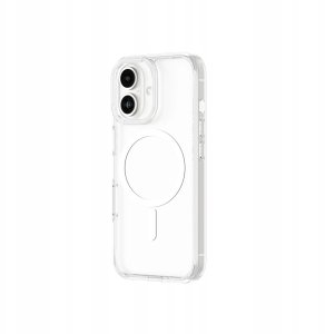 Etui silikonowe AMAZINGTHING Minimal Mag Case z pierścieniem magnetycznym do iPhone 16 - przezroczyste 3